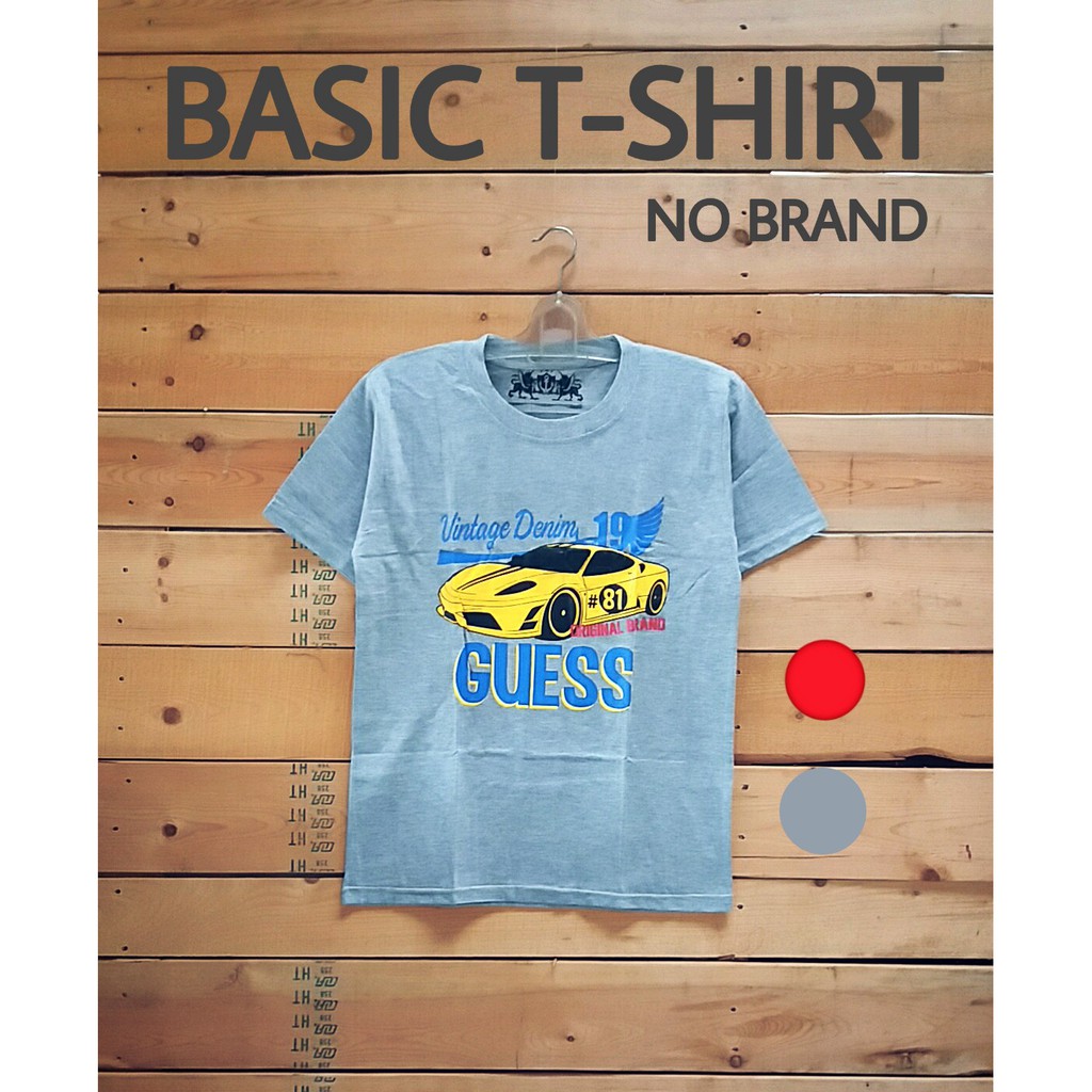 Baju Kaos Pria Sablon Guess