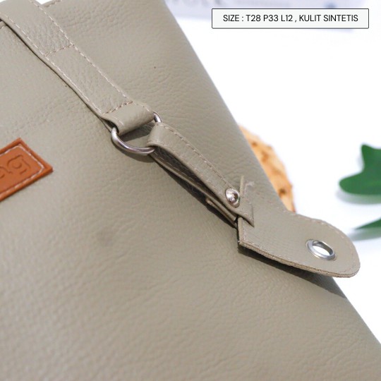 【COD】 Kapasitas Besar Tas Bahu Sederhana Tas Wanita Tote Bag Cewek Kuliah Jalan Jalan kulit sintetis nvbag