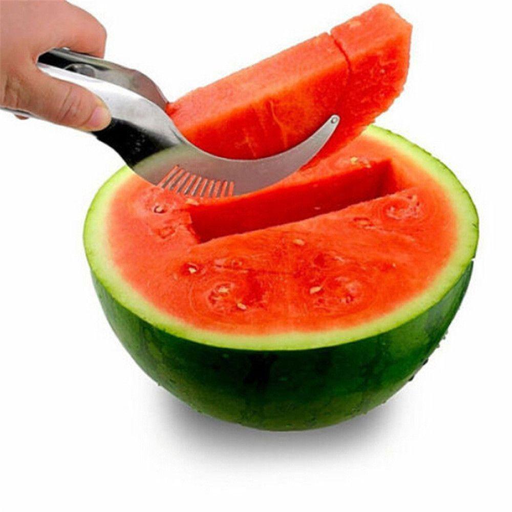 Solighter Watermelon Slicer Multifungsi Aksesoris Dapur Artefak Semangka Klip