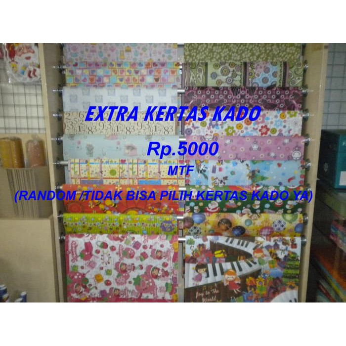 

[READY STOK] TAMBAHAN EXTRA KERTAS KADO my trend Hijrah Store