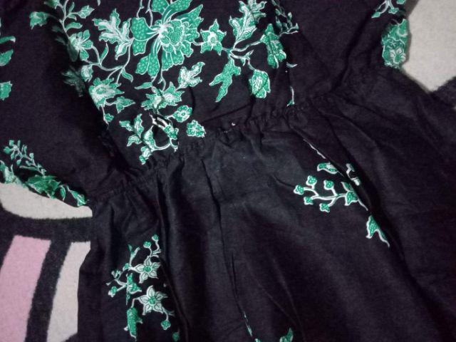 Couple Sakura Gamis Katun Batik