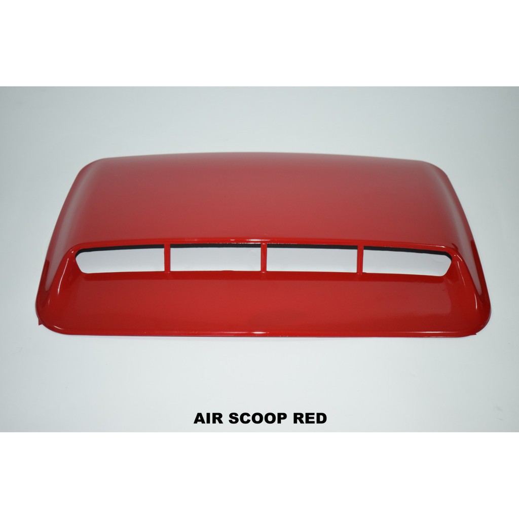 Air Flow / Air Scoop Merah Mobil Universal