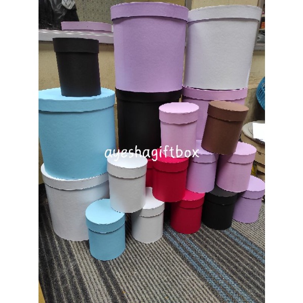 

Tabung bunga / box flower / bloombox / diameter7 cm tinggi9cm