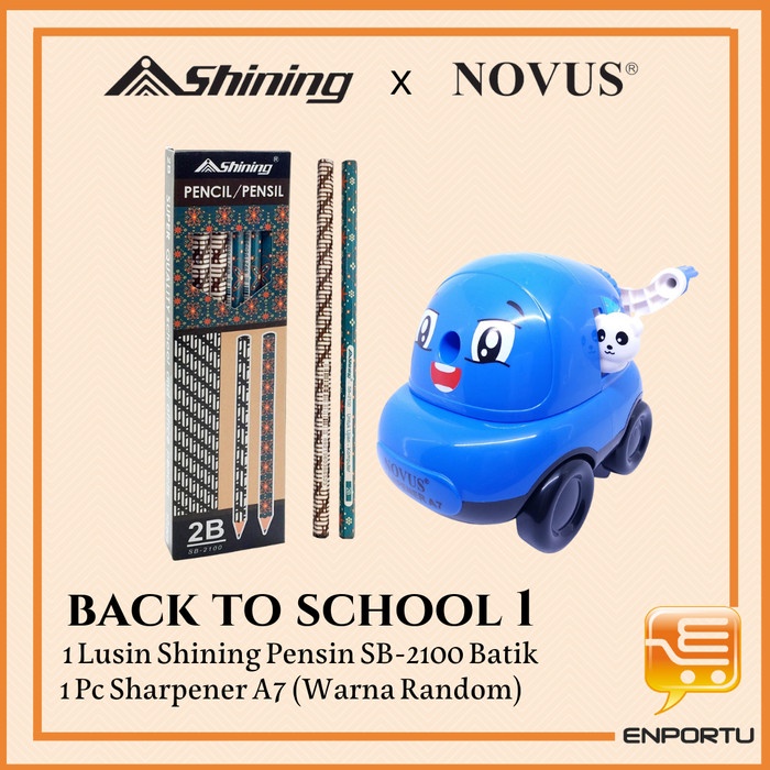 

Paket Back To School 1/Alat Tulis Sekolah dan Serutan