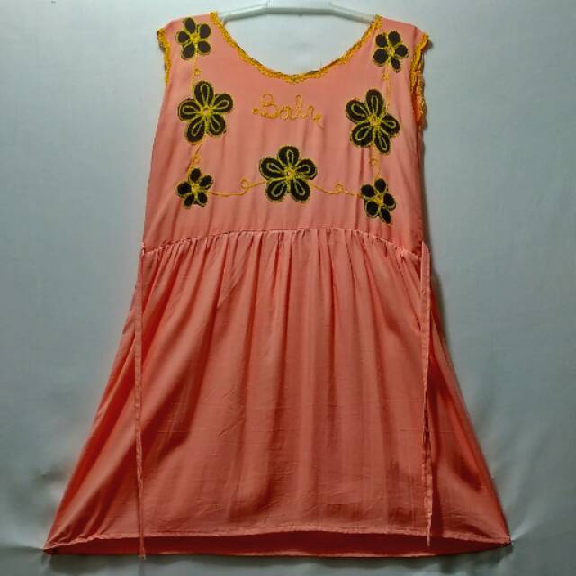 Dress Anak Bordir Bunga | Baju Anak | Baju Bali | Dress Bunga | Gaun Anak
