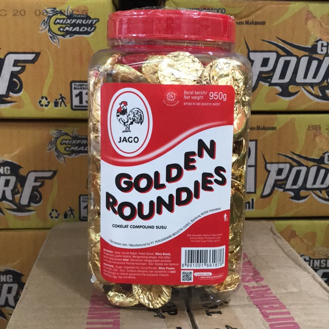 

Coklat koin Golden Roundies