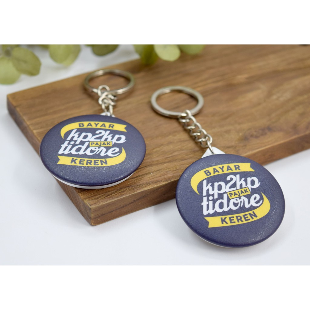 Terjangkau Gantungan kunci uk 44mm /acara seminar / event /  logo