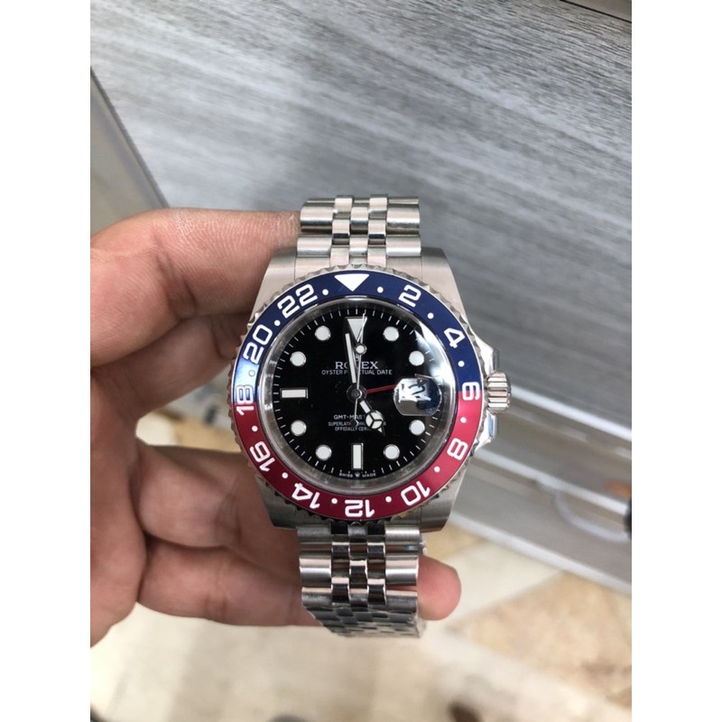 rolex gmt master pepsi