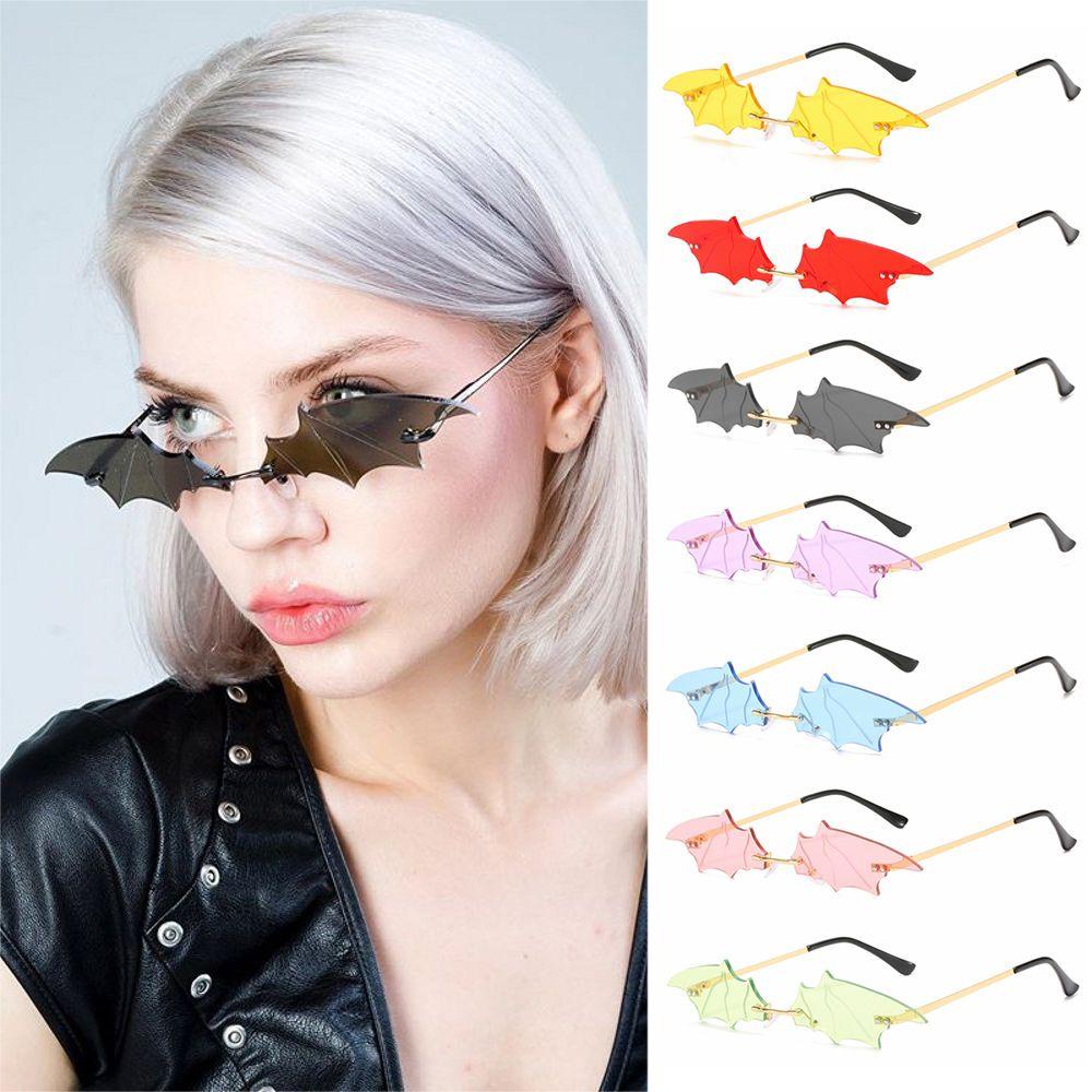 R-flower Women Sunglasses Novelty Pesta Bingkai Logam Kacamata Slim Sunglasses