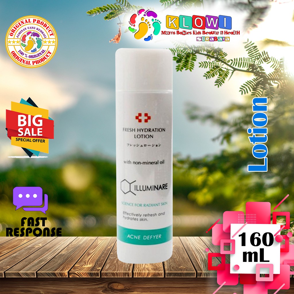 Illuminare Acne Hydration Lotion / Perawatan Wajah / Jerawat