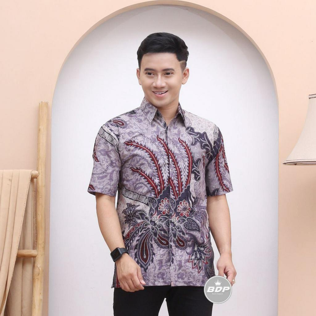 BATIK JUMBO M L XL XXL XXXL XXXXL XXXXXL XXXXXXL XXXXXXXL XXXXXXXXL XXXXXXXXXL XXXXXXXXXXL TERBARU KEMEJA BATIK PRIA LENGAN PENDEK TERBARU BATIK TARO BATIK UNGU HEM BATIK JUMBO