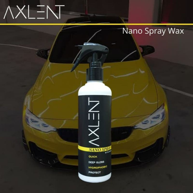 AXLENT NANO SPRAY WAX Semi Coating Quick Spray Protection 1 Liter