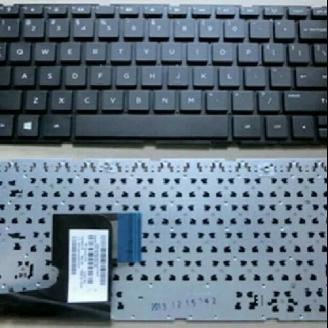 Keyboard hp 14-T 14-D 14-E 14-R 14-R-D-E-T 14-D010AU hitam