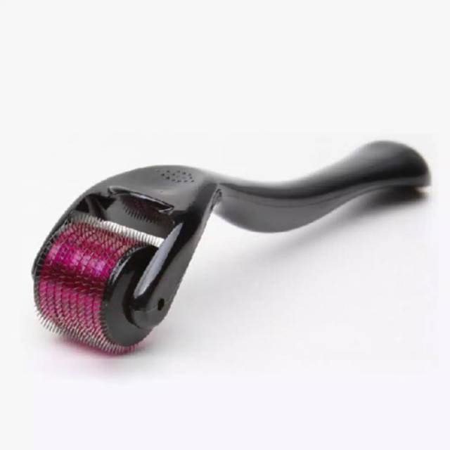 derma roller stainless steel skin face penghilang bekas bopeng jerawat