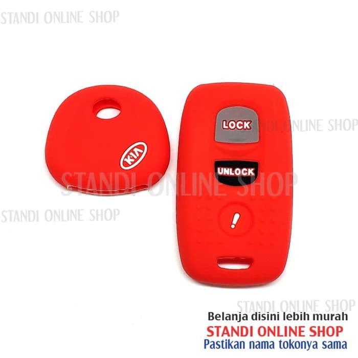 Kondom Kunci Silikon Remote Cover KIA Picanto Komplit