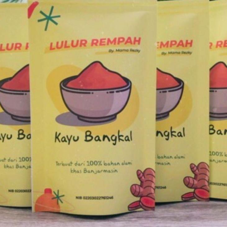 Serba Murah SD ( FLASH SALE ) LULUR REMPAH KAYU BANGKAL 20g 41 Terlaku.