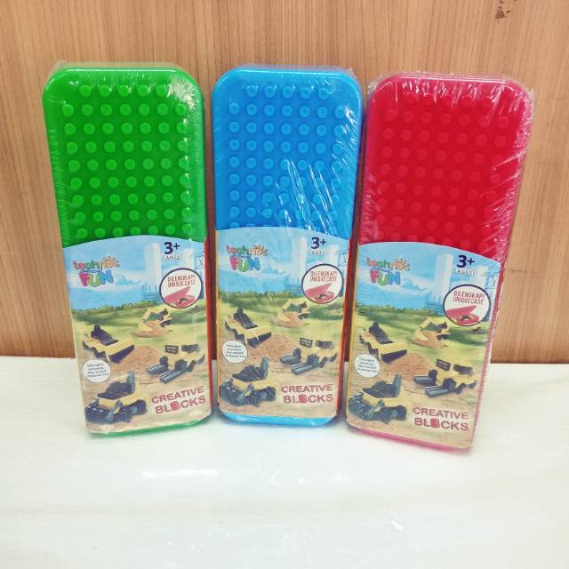 Techno Fun Creative Blocks Set With Case