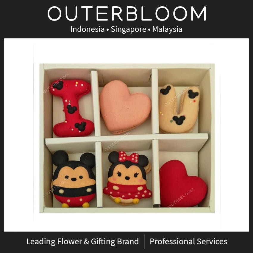 

Macaroon Box - Le Sucre I Love You Series Mickey Minnie