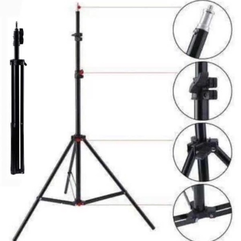 Tripod HP atau handphone 2,1 meter + Pack dus