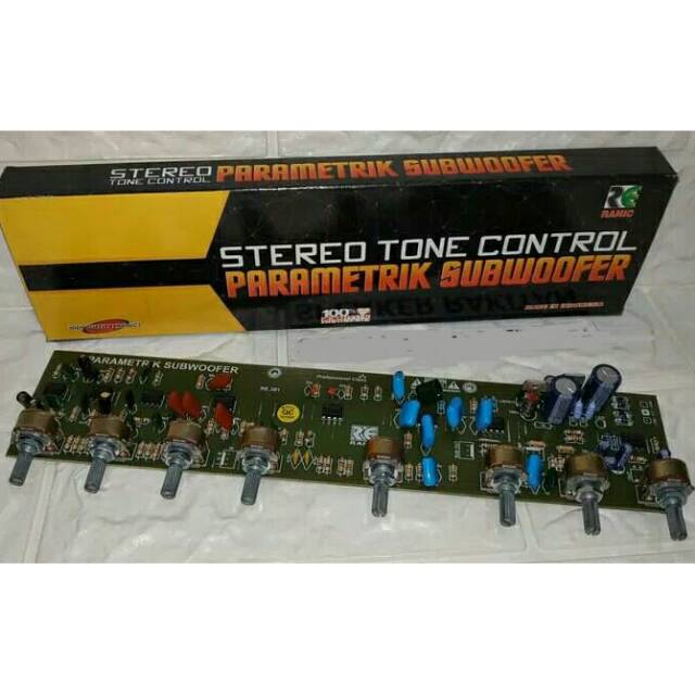 Kit Tone Control Parametrik subwoofer stereo