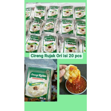 

Cireng Rujak Frozen Kharisma isi 20/Cireng Frozen/Cireng rujak Frozen