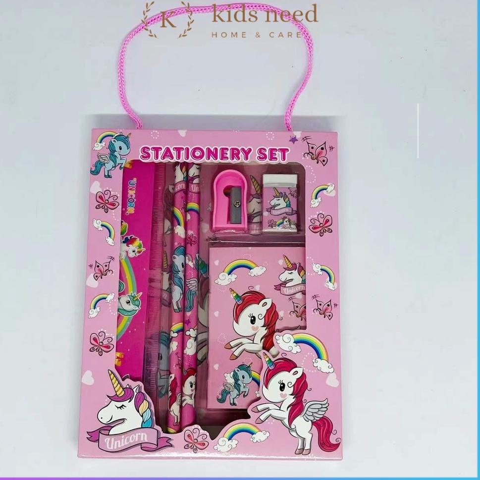 

(M3C8) Stationery set Karakter 6 in 1/Alat tulis set Hadiah/ Paket alat tulis / Study set Lucu //Getpromo