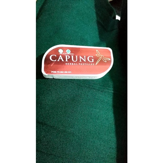 ✅ 100% Asli Capung Herbal Pastilles Asli Permen Hisap Untuk Melegakan Pernafasan Batuk Sakit Tenggorokan Bau Mulut