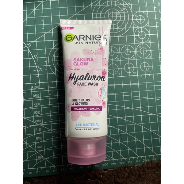 Jual garnier sakura white pinkish glow foam / garnier face wash pink