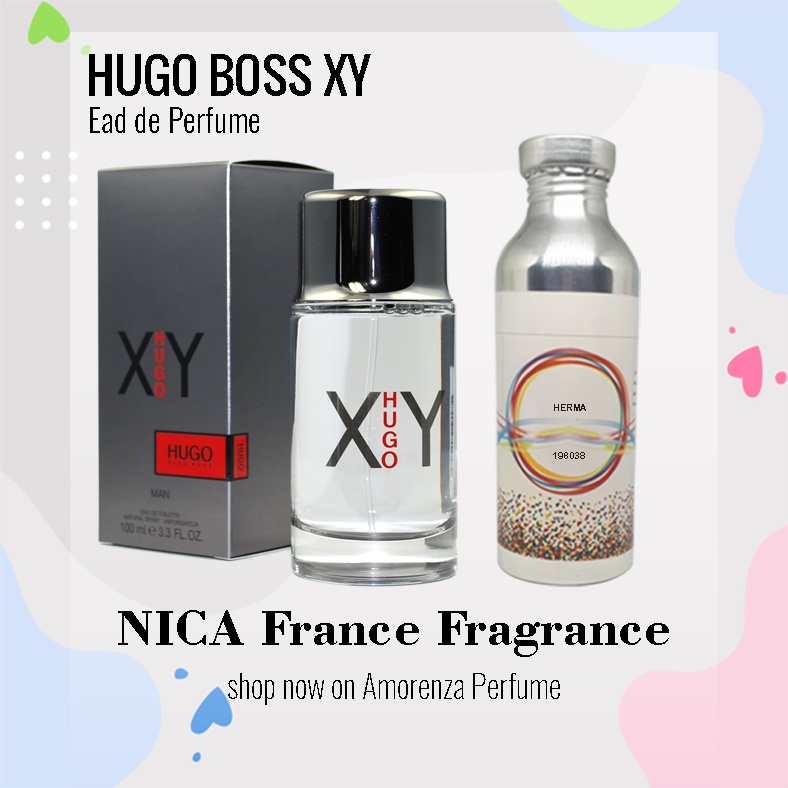 Bibit Parfum Murni HUG0 B0SS XY - BOOT XY Nica Fragrance 500ml Segel Pabrik