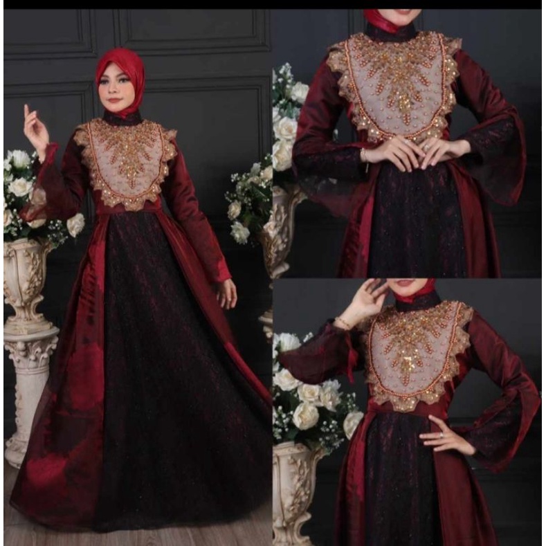 gaun pesta premium terbaru