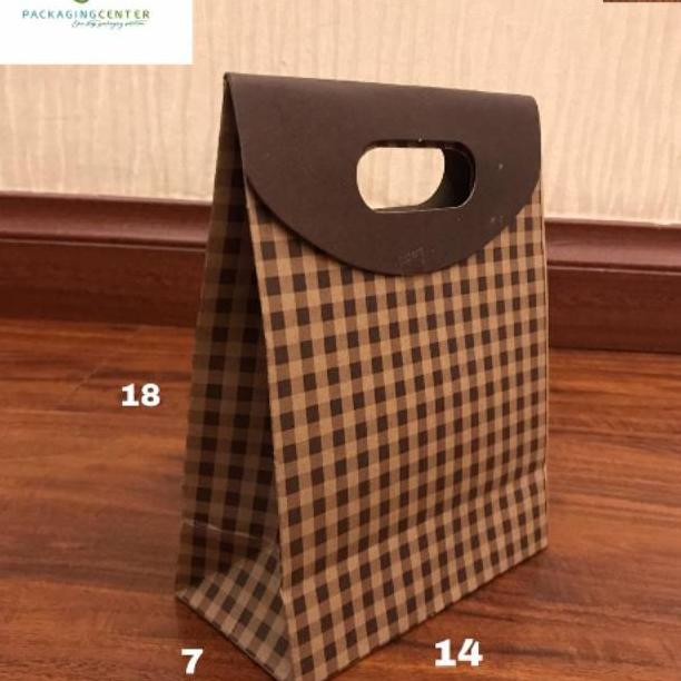 

(TERLARIS) Be5t Seller!!! Paperbag Tutup S 14x7x18 Motif Tas Kertas Goodie Bag