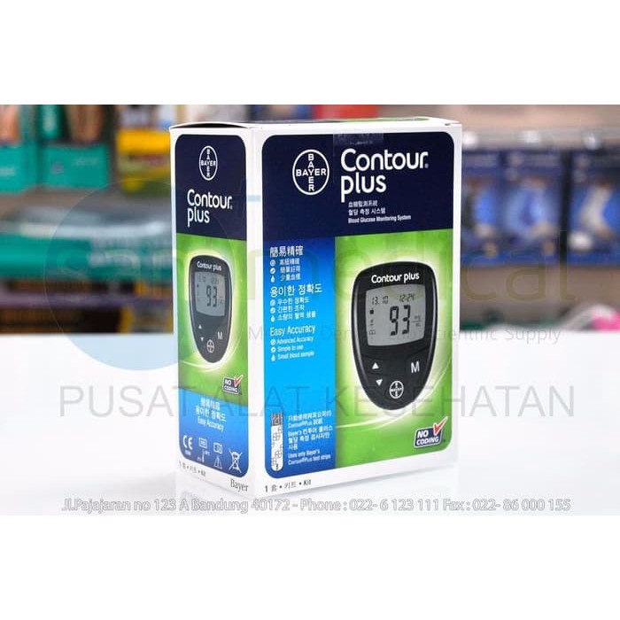 Alat Cek Gula Darah (METER ONLY) Contour Plus Bayer