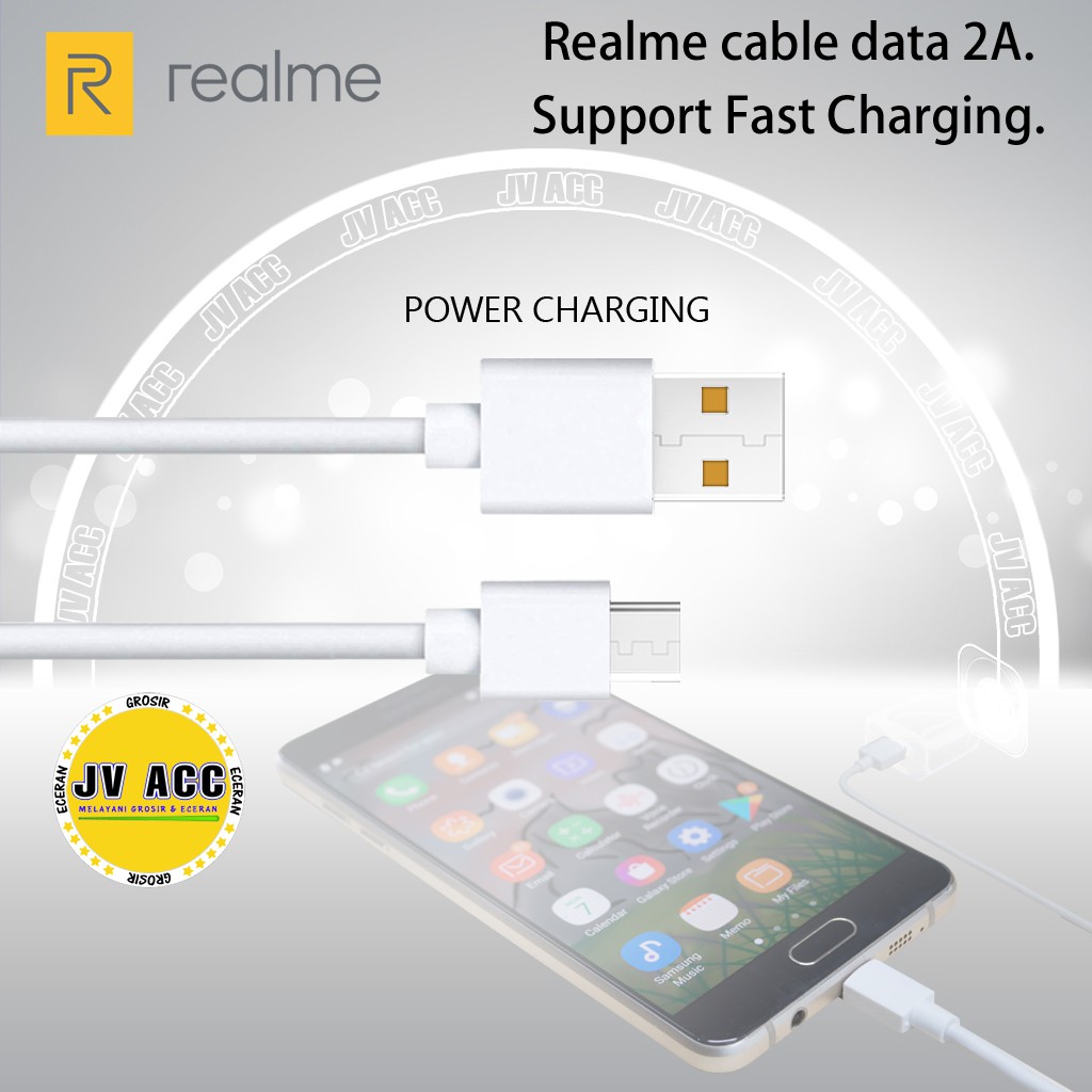 MICRO USB REALME KABEL DATA MICRO USB ORIGINAL 2A