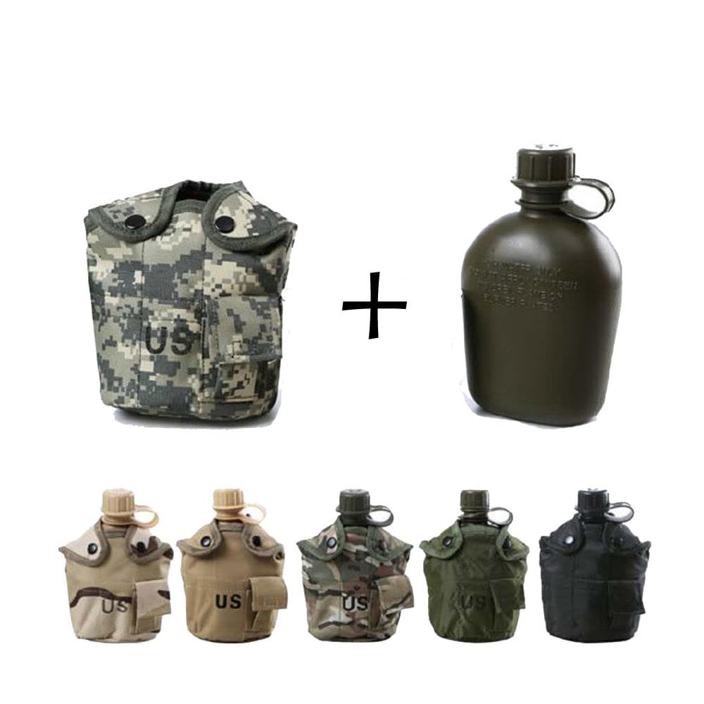 New Item! MILITARY BOTTLE US ARMY TACTICAL, BOTOL MINUM US MILITER ARMY VEPLES Baru!