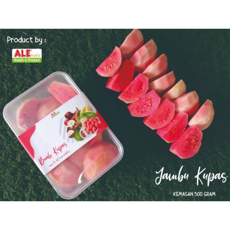 

Jambu Biji Merah Kupas 500gr