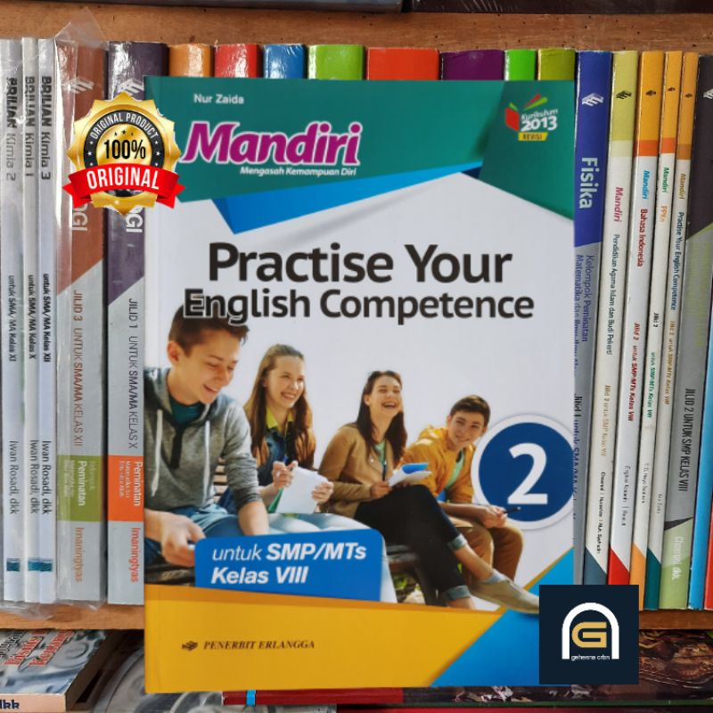 Jual Buku Mandiri Bahasa Inggris/Practise Your Englsih Competence Kelas