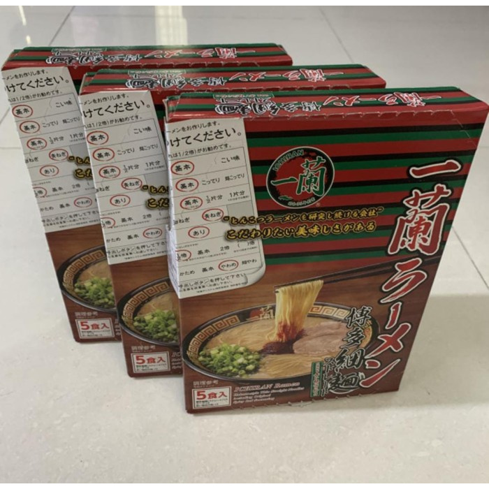 

READY SALE ichiran ramen pork hand carry jepang original 100