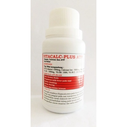 vitacalc puls ATP stamina hewan,leleh transportasi