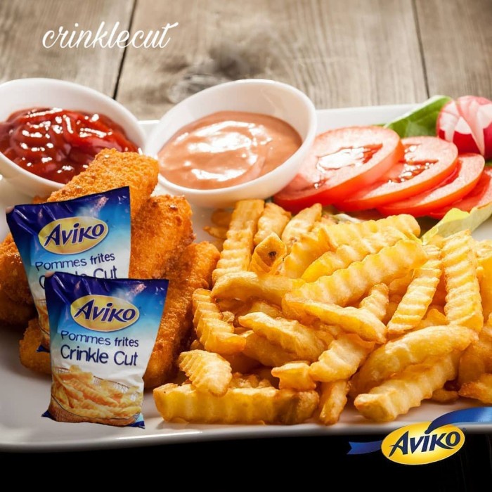 

Kentang Aviko Crinkle 1 Kg / French Fries