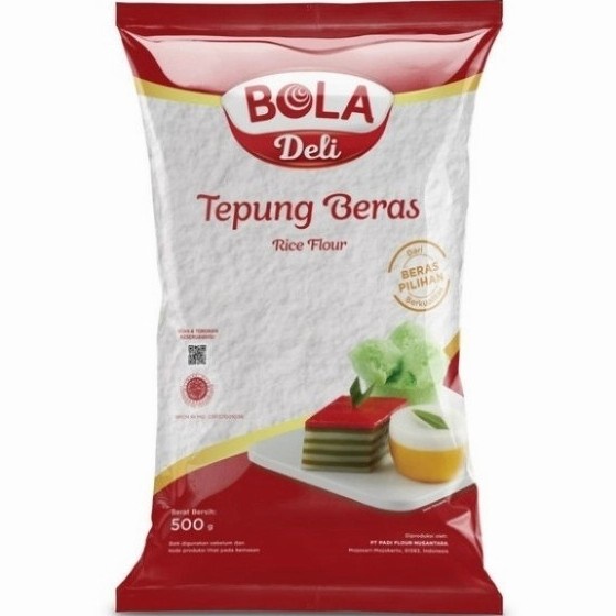 

Ketan-Beras-Tepung- Tepung Beras Bola Deli 500Gr -Tepung-Beras-Ketan.