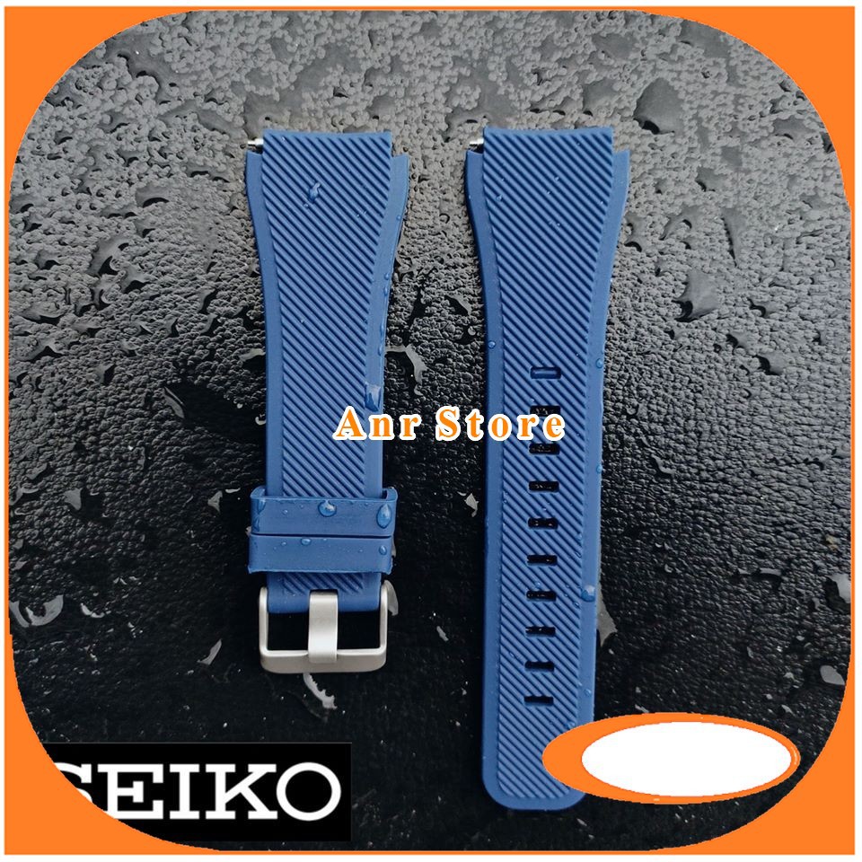 Tali Jam Tangan Seiko Divers Diver Biru Navy 22 mm Pin Quick Release