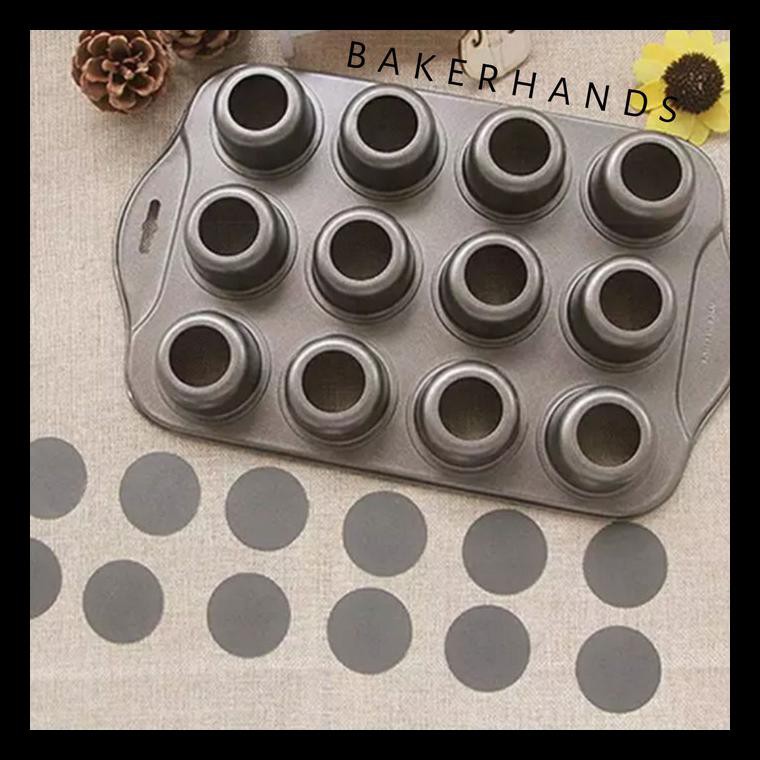 TERLARIS LOYANG MINI CAKE/ PETITE CAKE BULAT ANTI LENGKET BONGKAR PASANG 