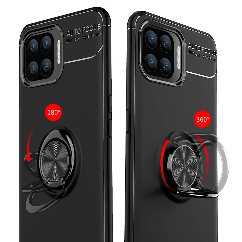 Soft Case Oppo Reno 4F Reno4 F 2020 Softcase Original AutoFocus Ring Cover Slim Casing Silikon Iring