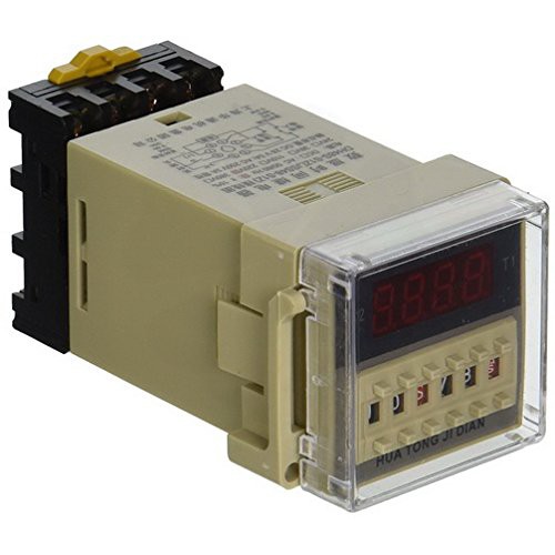 Programmable Relay Delay Double Timer AC 220V 5A DH48S-S