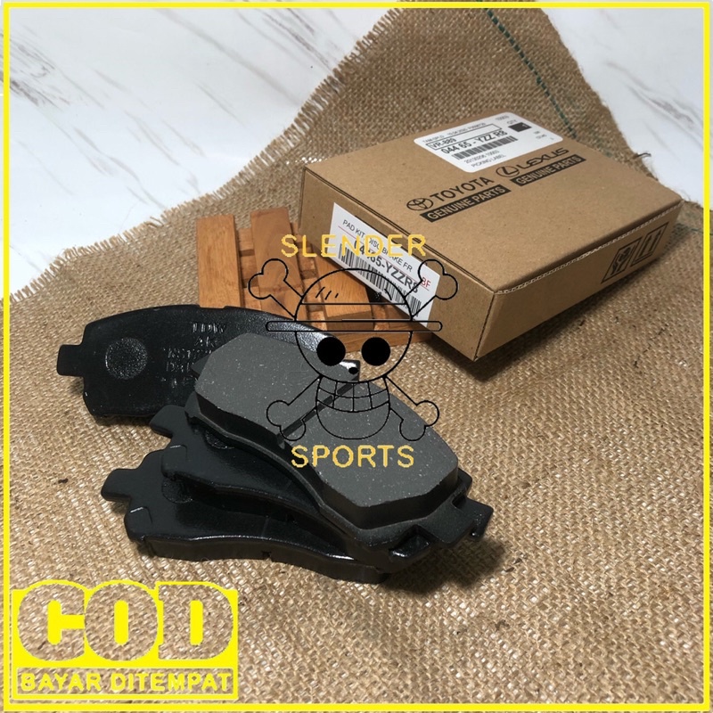 BRAKE PAD VELOZ TDW - KAMPAS REM DEPAN AVANZA XENIA - BRAKE DISC PAD ALL NEW AVANZA