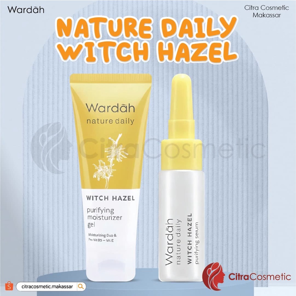 Wardah Nature Daily Moisturizer Gel 40Ml | Facial Serum