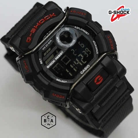 Casio G-Shock Gd-400 Hitam List Merah Kw Super Limited Edition