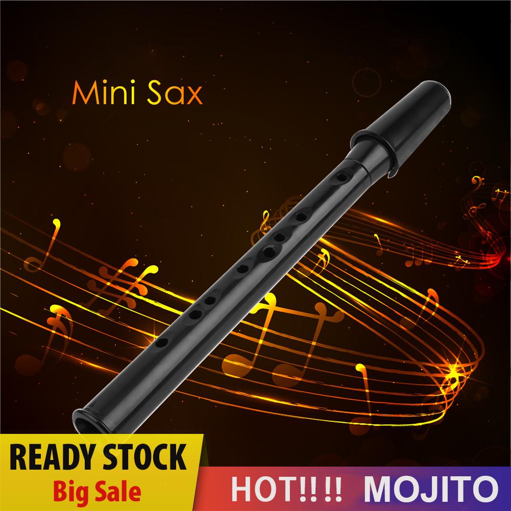 Saxophone Saku Mini 8 Lubang Dengan Alto Mouthpiece Ligature Reeds Jari