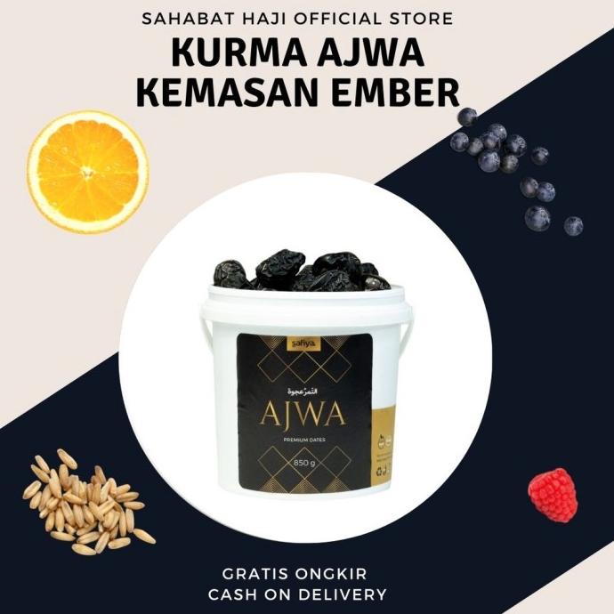 

Baru Kurma Ajwa - Kurma Nabi Super Premium Asli Madinah 850 Gram Kemas 4_X0Ngl45_