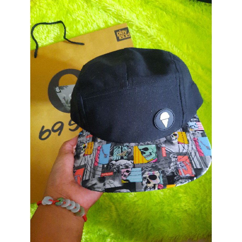topi pria 69 slam original